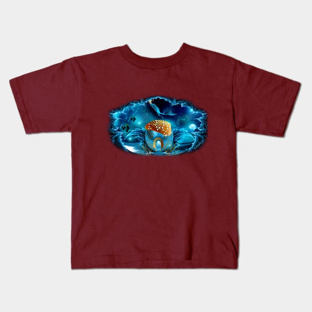 Aquarium Kids T-Shirt by RGiada